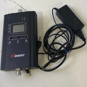 HiBoost 4k Smart Link Mobile/Cell Phone Signal Booster/Enhancer Device Only BLK